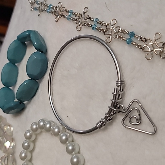 Bracelets in Blue (8 pieces) - Picture 8 of 12